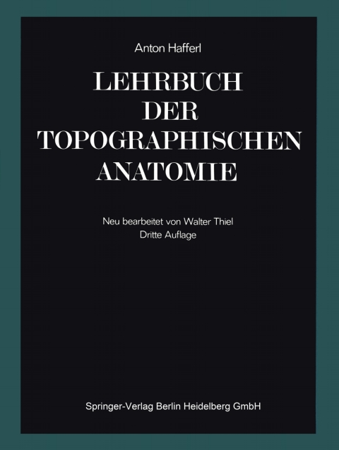Cover image for book Lehrbuch der topographischen Anatomie