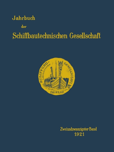 Cover image for book Jahrbuch der Schiffbautechnischen Gesellschaft