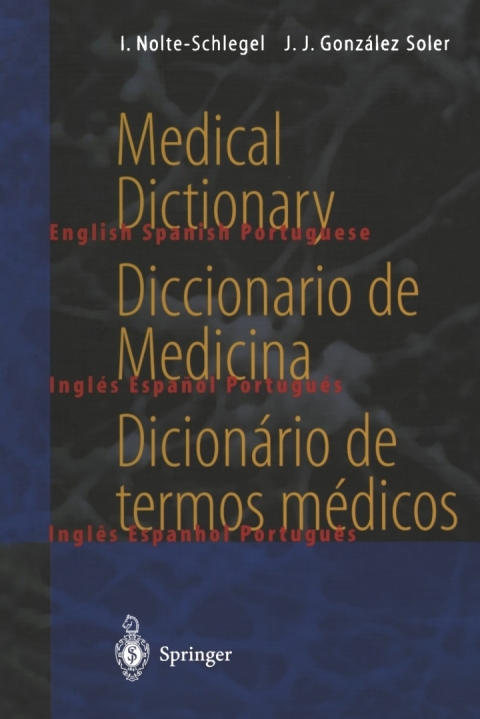 Cover image for book Medical Dictionary / Diccionario de Medicina / Dicionário de termos médicos