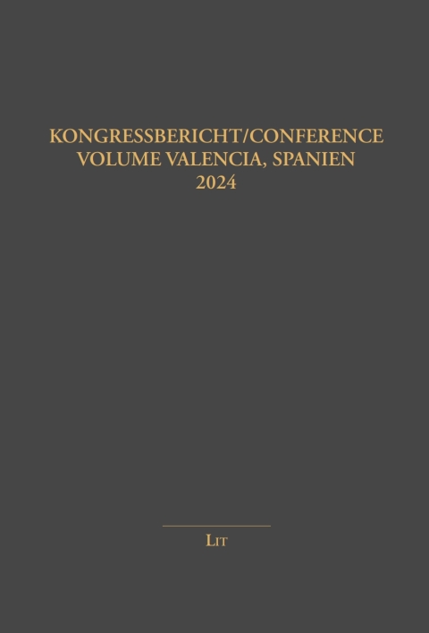 Cover image for book Kongressbericht/Conference Volume Valencia, Spanien 2024