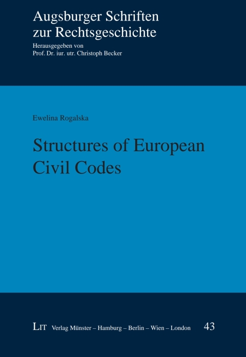 Cover image for book Structures of European Civil Codes