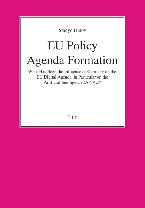 Cover image for book EU Policy Agenda Formation