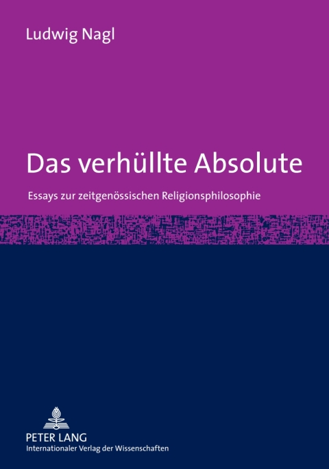 Cover image for book Das verhuellte Absolute
