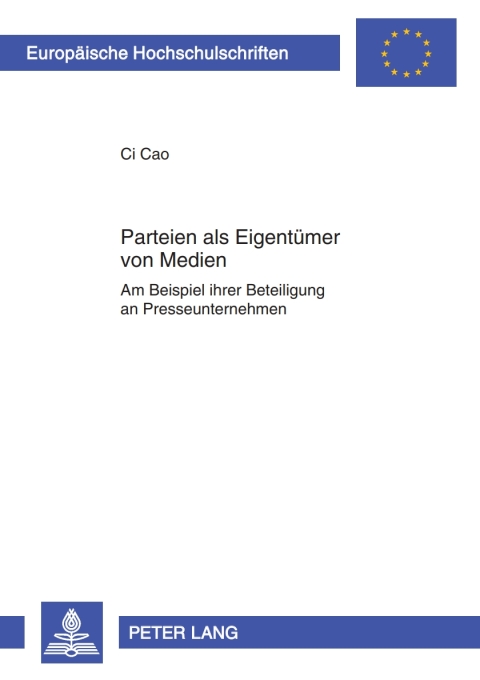 Cover image for book Parteien als Eigentuemer von Medien