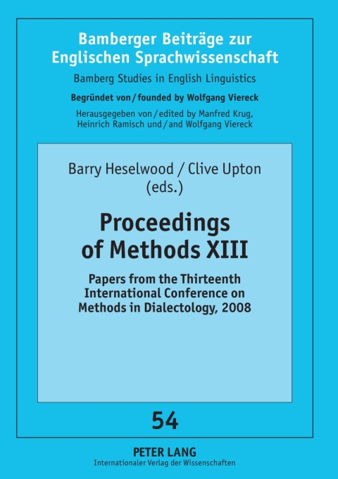 Cover image for book Proceedings of Methods XIII