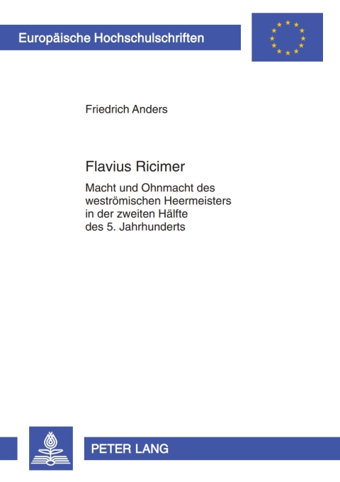 Cover image for book Flavius Ricimer