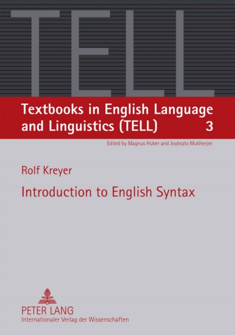 Cover image for book Introduction to English Syntax