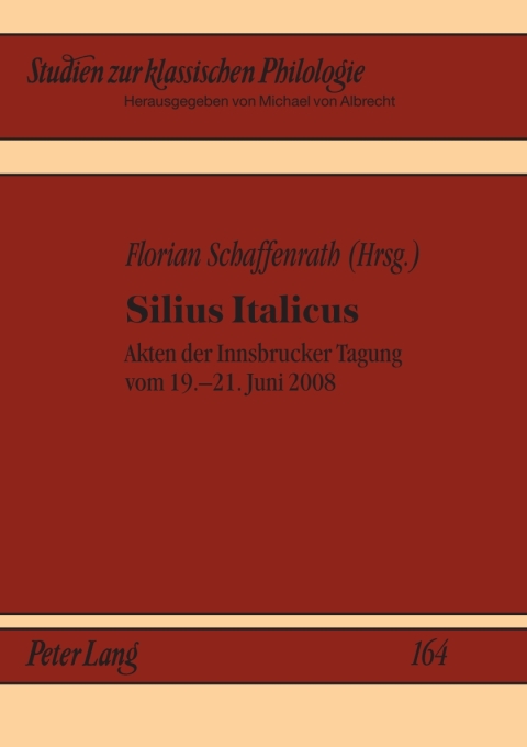 Cover image for book Silius Italicus