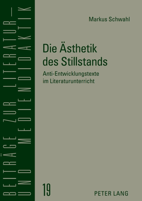 Cover image for book Die Aesthetik des Stillstands