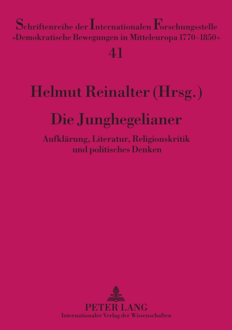 Cover image for book Die Junghegelianer