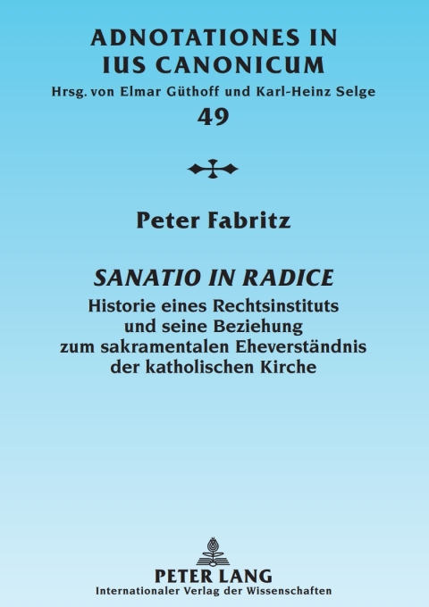 Cover image for book Sanatio in radice