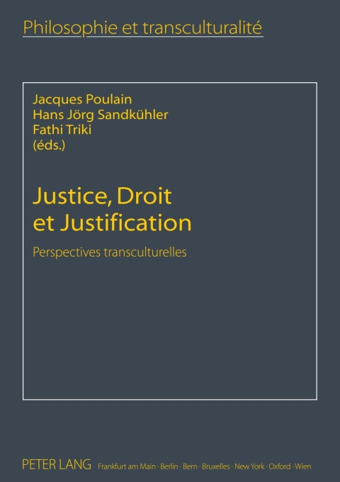 Cover image for book Justice, Droit et Justification