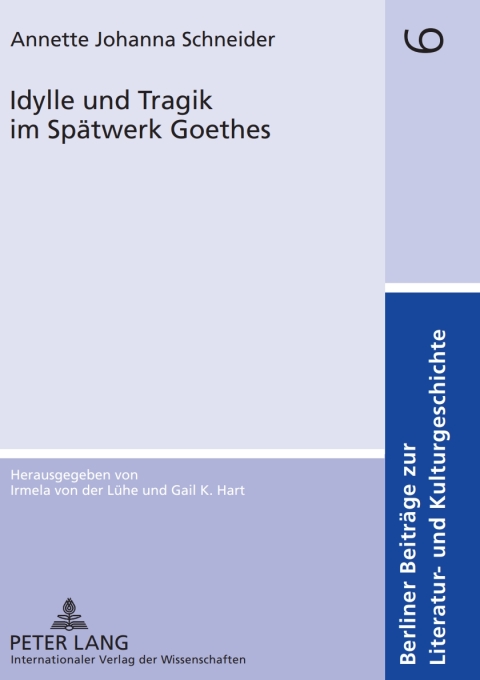 Cover image for book Idylle und Tragik im Spaetwerk Goethes