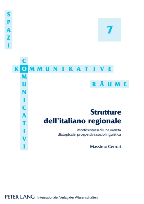 Cover image for book Strutture dell’italiano regionale