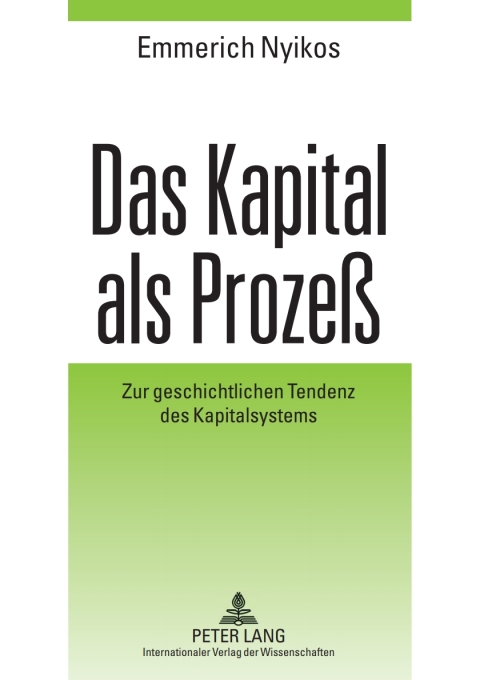 Cover image for book Das Kapital als Prozeß