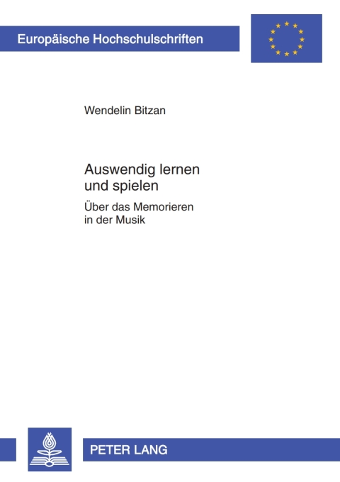 Cover image for book Auswendig lernen und spielen