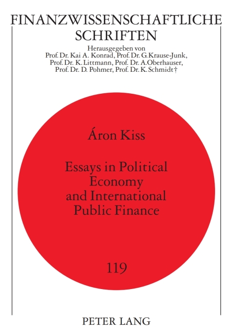 Cover image for book Essays in Political Economy and International Public Finance