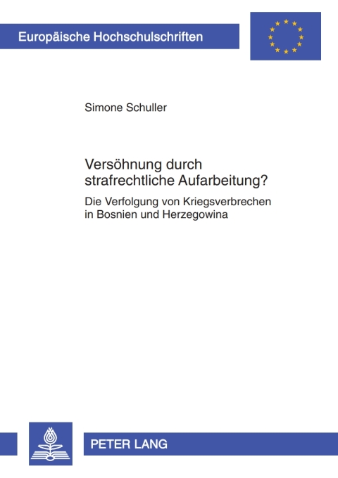 Cover image for book Versoehnung durch strafrechtliche Aufarbeitung?