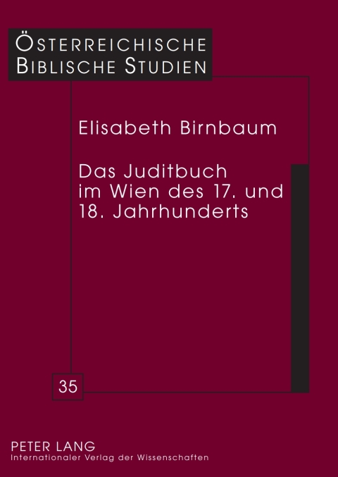 Cover image for book Das Juditbuch im Wien des 17. und 18. Jahrhunderts