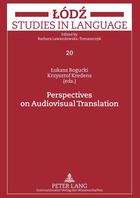 Cover image for book Perspectives on Audiovisual Translation