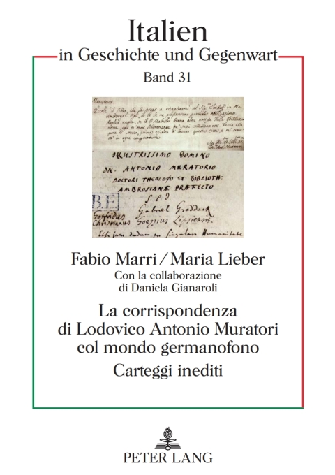 Cover image for book La corrispondenza di Lodovico Antonio Muratori col mondo germanofono