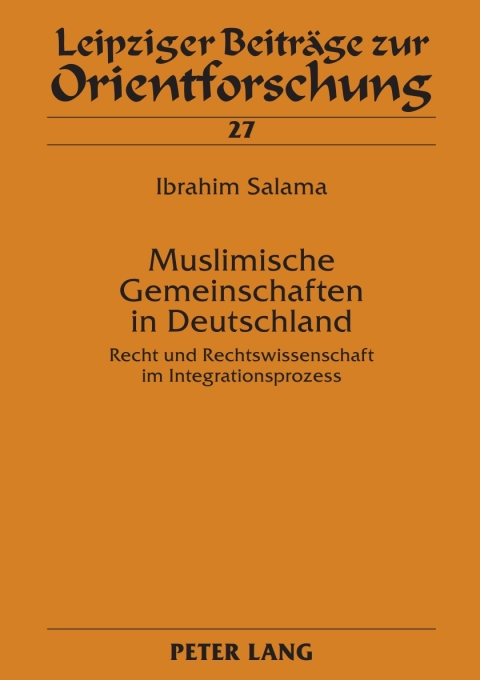 Cover image for book Muslimische Gemeinschaften in Deutschland