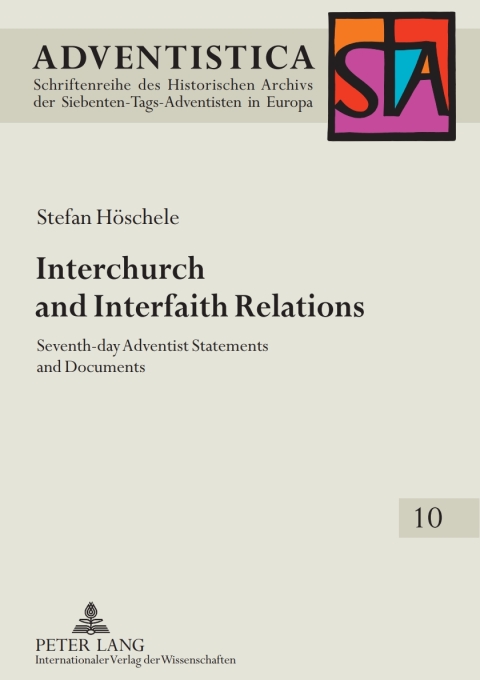 Cover image for book Interchurch and Interfaith Relations