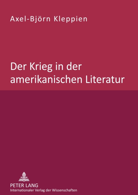 Cover image for book Der Krieg in der amerikanischen Literatur