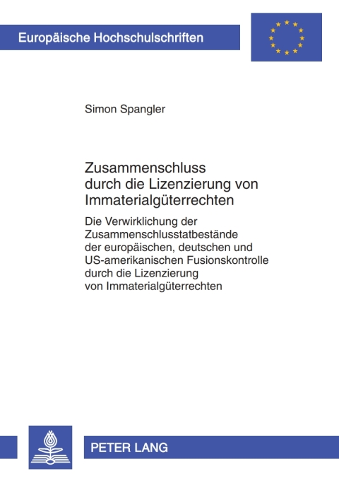 Cover image for book Zusammenschluss durch die Lizenzierung von Immaterialgueterrechten