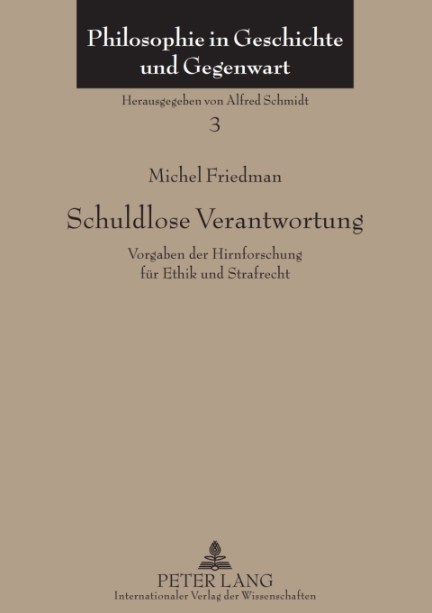 Cover image for book Schuldlose Verantwortung
