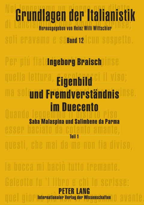 Cover image for book Eigenbild und Fremdverstaendnis im Duecento