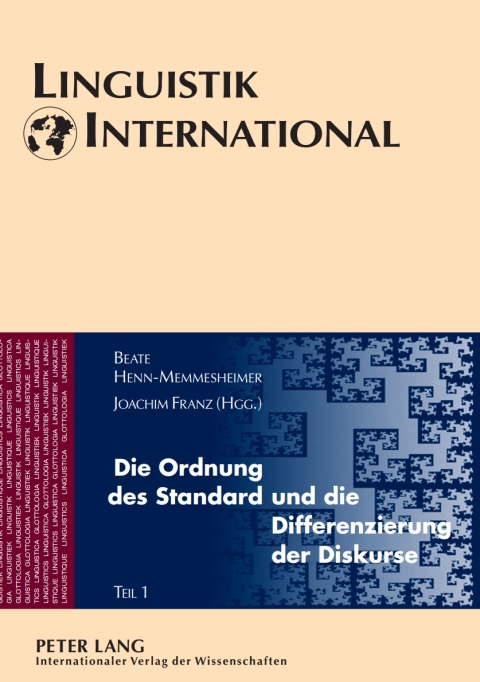 Cover image for book Die Ordnung des Standard und die Differenzierung der Diskurse