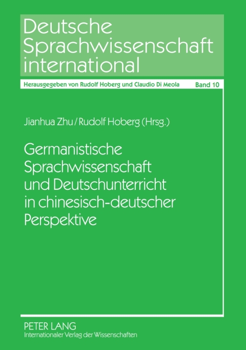 Cover image for book Germanistische Sprachwissenschaft und Deutschunterricht in chinesisch-deutscher Perspektive