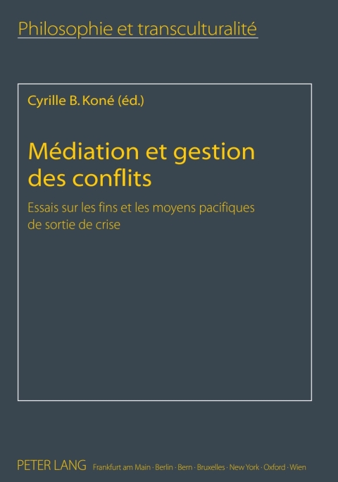 Cover image for book Médiation et gestion des conflits