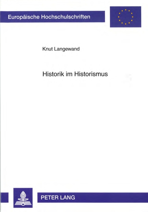 Cover image for book Historik im Historismus