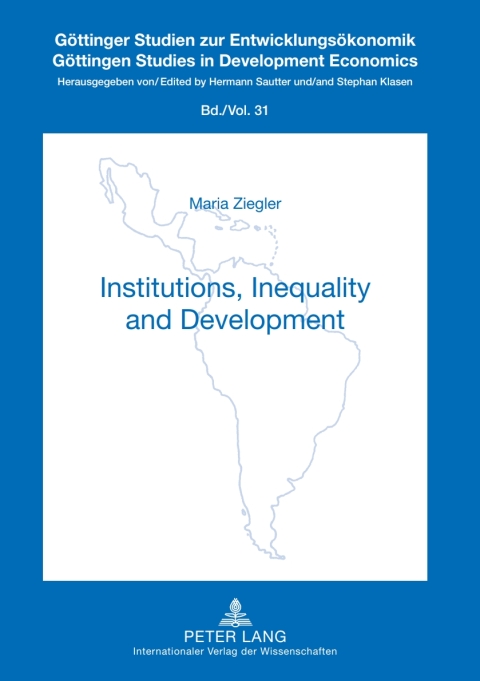 Cover image for book Institutions, Inequality and Development