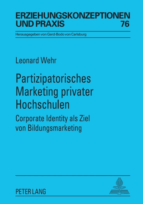 Cover image for book Partizipatorisches Marketing privater Hochschulen