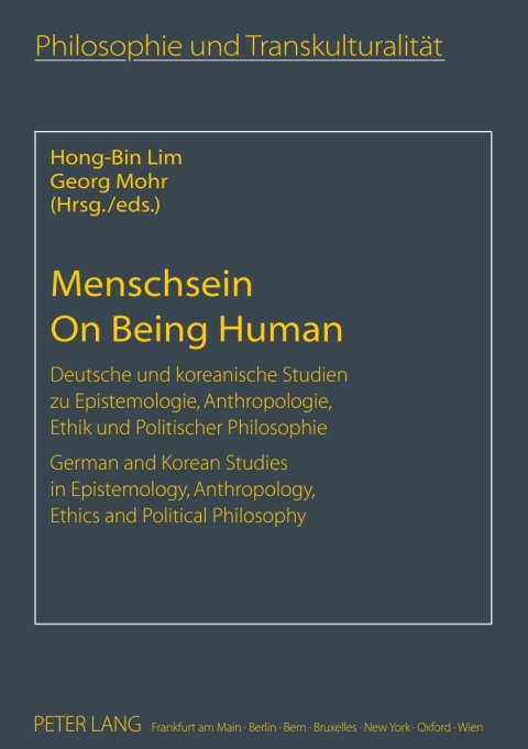 Cover image for book Menschsein- On Being Human