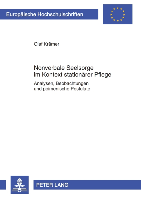 Cover image for book Nonverbale Seelsorge im Kontext stationaerer Pflege