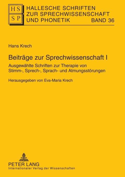 Cover image for book Beitraege zur Sprechwissenschaft I