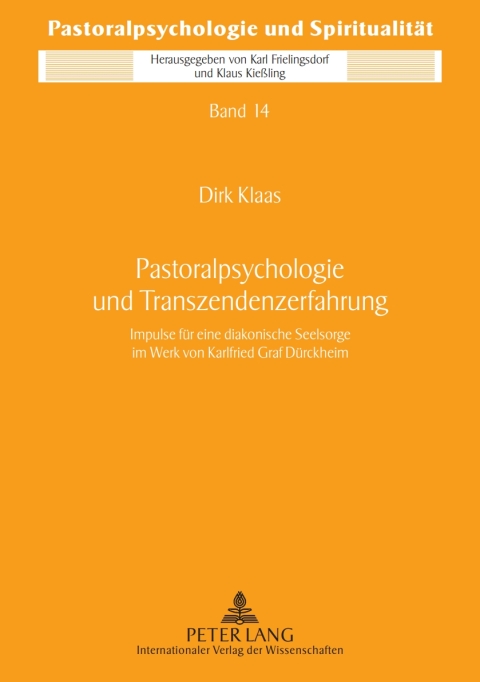 Cover image for book Pastoralpsychologie und Transzendenzerfahrung