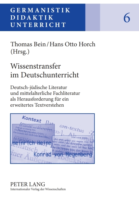 Cover image for book Wissenstransfer im Deutschunterricht