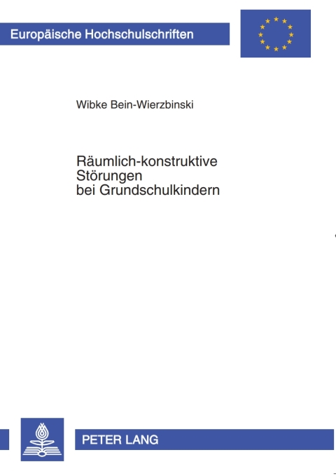 Cover image for book Raeumlich-konstruktive Stoerungen bei Grundschulkindern