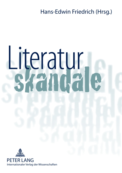 Cover image for book Literaturskandale