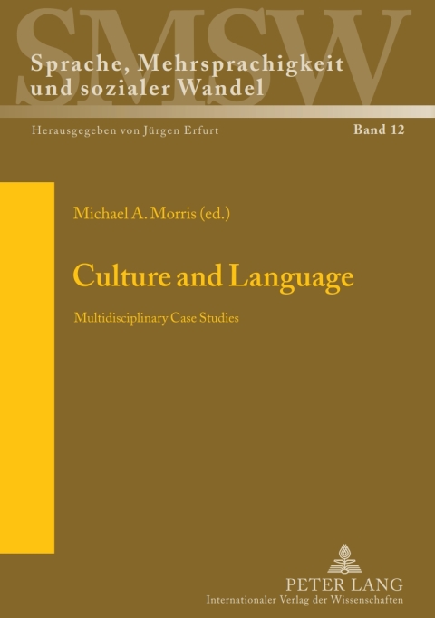 Cover image for book Culture and Language