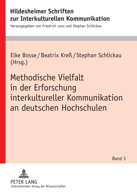 Cover image for book Methodische Vielfalt in der Erforschung interkultureller Kommunikation an deutschen Hochschulen