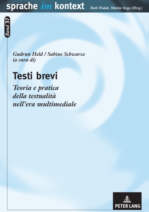 Cover image for book Testi brevi