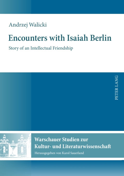 Cover image for book Encounters with Isaiah Berlin