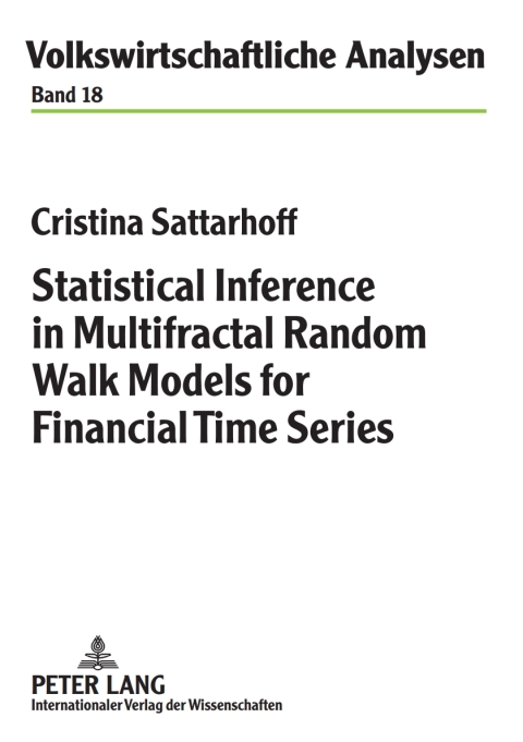 Cover image for book Statistical Inference in Multifractal Random Walk Models for Financial Time Series