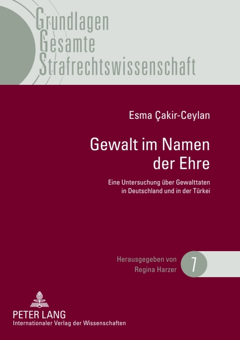 Cover image for book Gewalt im Namen der Ehre